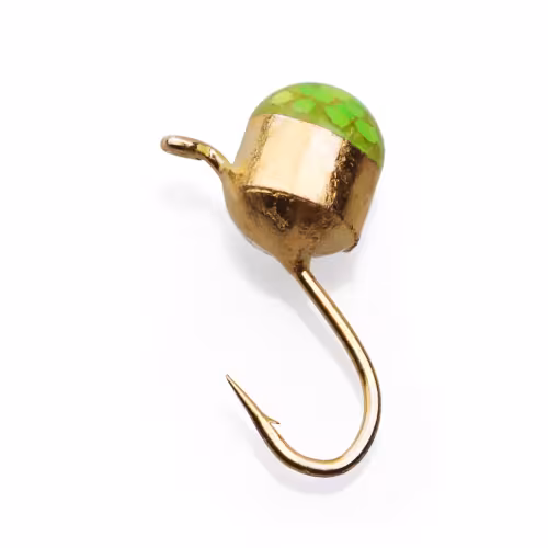 Мормышка вольфрамовая Nord Water's, Бочонок,  4 мм, 4 г, цвет золото-фосфор