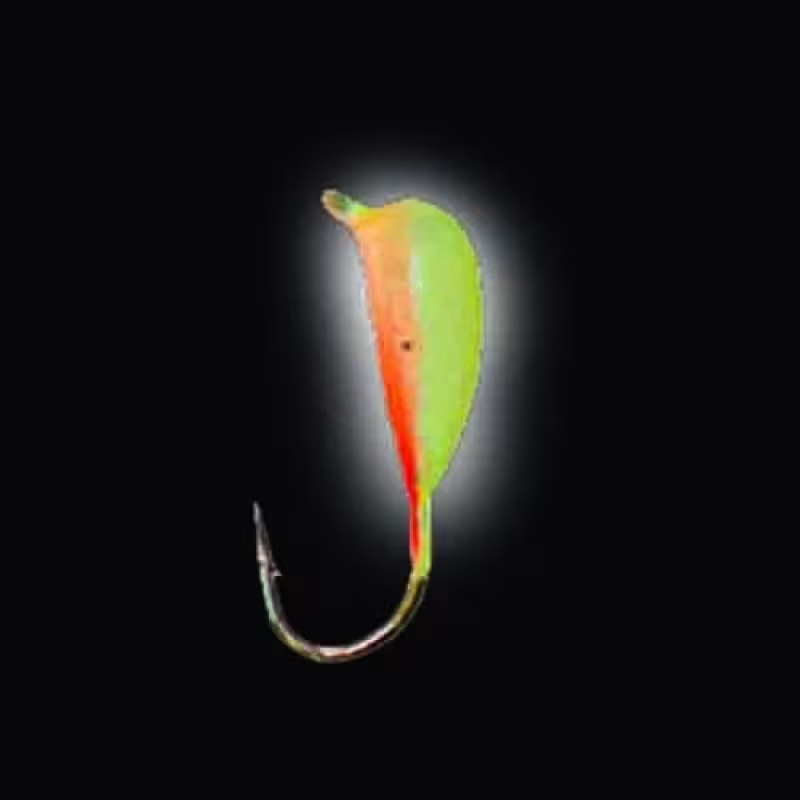 Мормышка вольфрамовая Lucky John LJ15040-44, 40х4 мм, 0,7 г, цвет 44