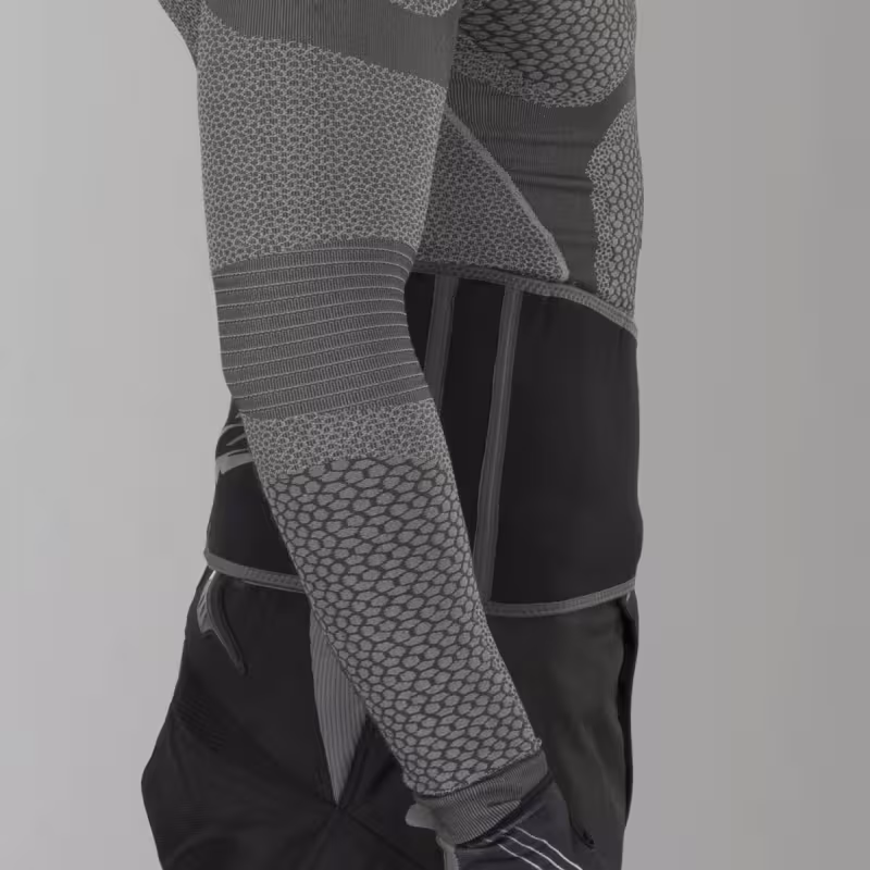 Пояс защитный Acerbis Kidney Belt K-Belt, черный/серый, размер S-M