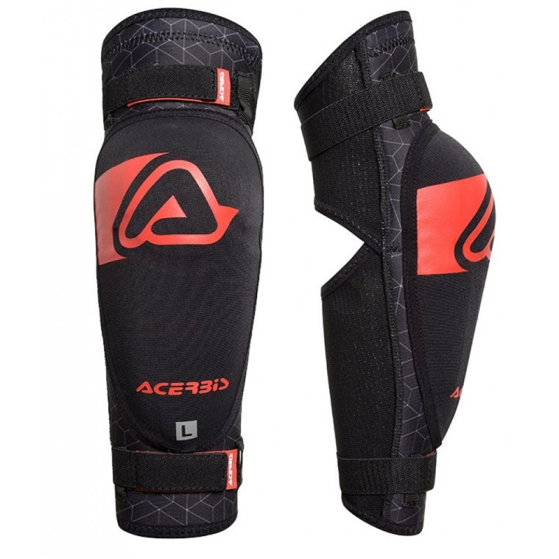 Налокотники детские Acerbis X-Elbow Soft Kid, черный/красный