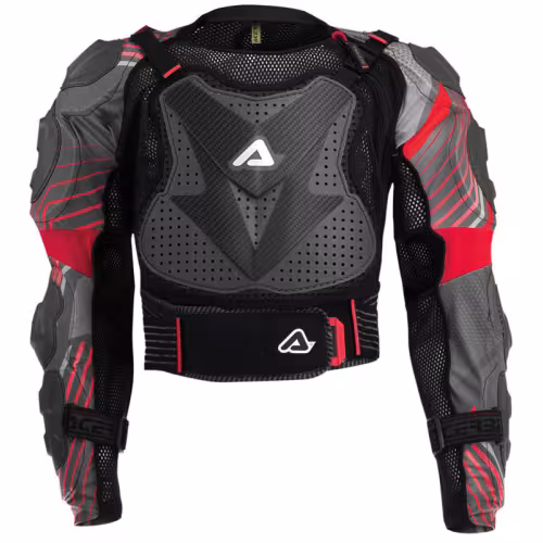 Черепаха защитная детская Acerbis Scudo CE 2.0, черный/серый, размер L-XL