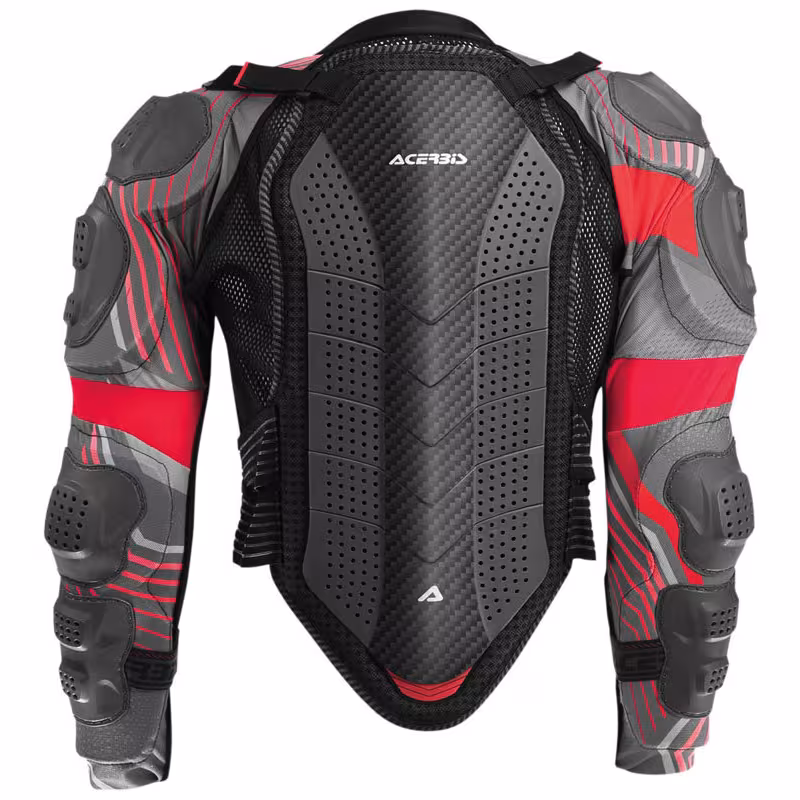 Черепаха защитная детская Acerbis Scudo CE 2.0, черный/серый, размер L-XL