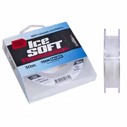 Леска монофильная Team Salmo Ice Soft Fluorocarbon 0.28 мм, 6.32 кг, 30 м