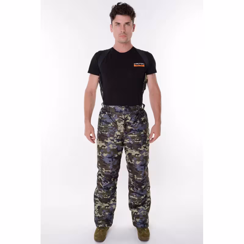 Костюм мужской OneRus Тактика -45, ткань Алова, коричневый камуфляж, размер 44-46 (S), 170-176 см