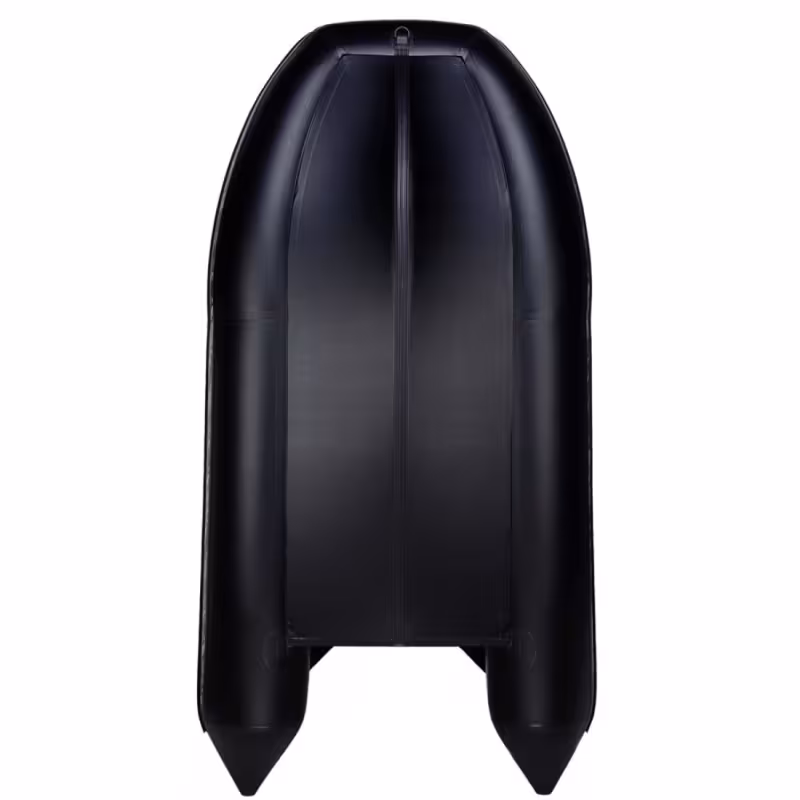 Надувная лодка ПВХ Адмирал 335, пайол фанерный, КМФ ОМОН серый