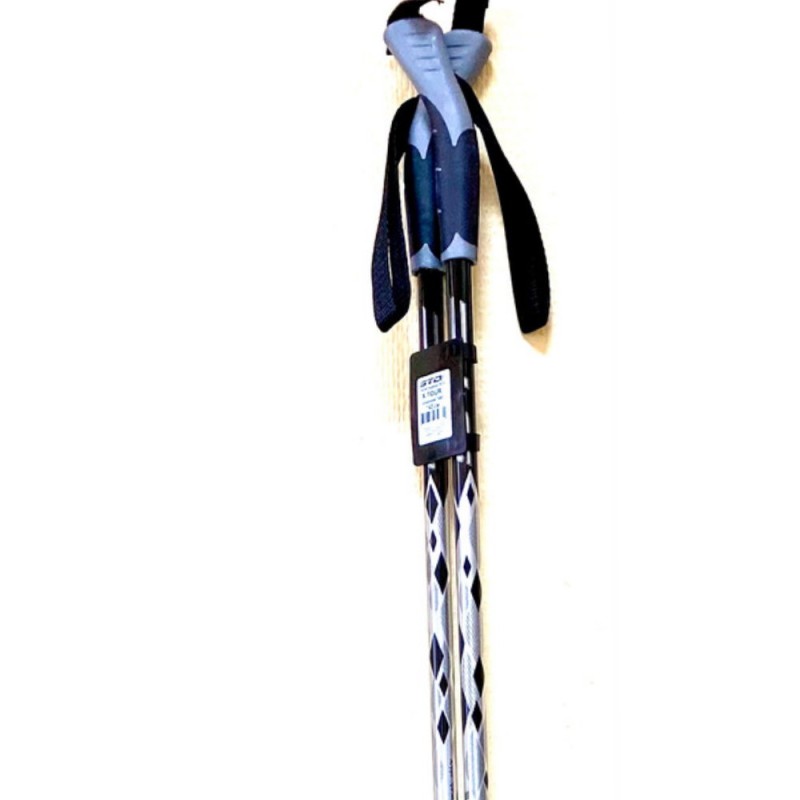 Лыжные палки STC X-TOUR Aluminium, алюминий, 125 см