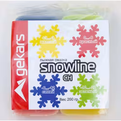 Набор мазей скольжения Gekars №2, 4 шт. (+3...-20°С)