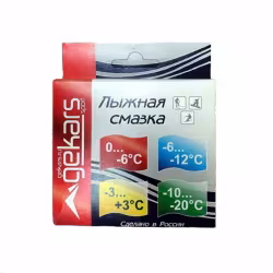 Набор мазей скольжения Gekars №2, 4 шт. (+3...-20°С)