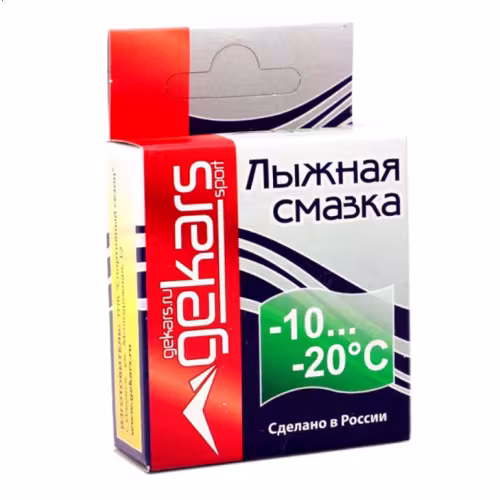 Парафин Gekars, зеленая (-10...-20°C)