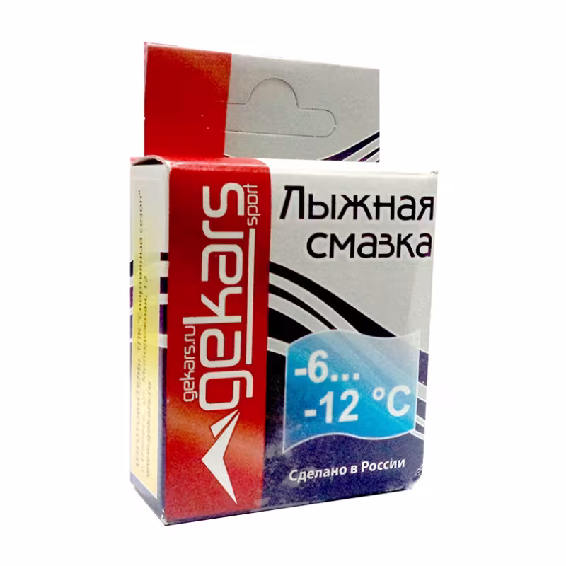 Парафин Gekars, синий (-6...-12°C)