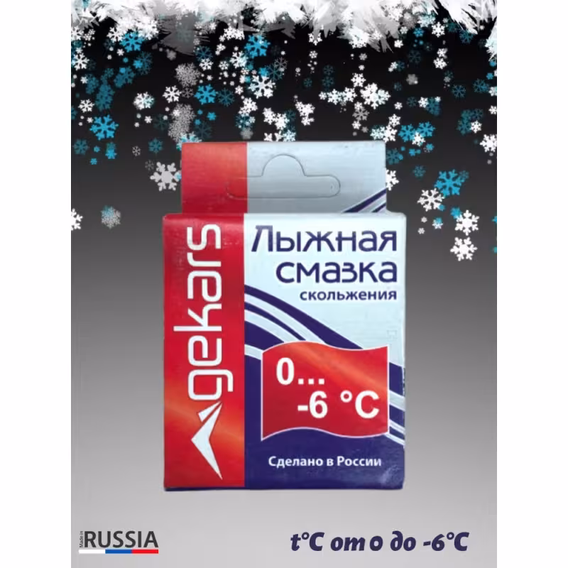 Парафин Gekars, красный (0...-6°C)