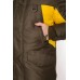 Костюм мужской OneRus Фишер -45, ткань Таслан, зеленый/желтый, размер 48-50 (M), 182-188 см
