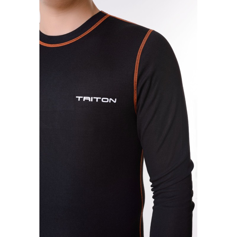 Комплект термобелья мужской Triton Gear Full Energy -15, черный, размер XL