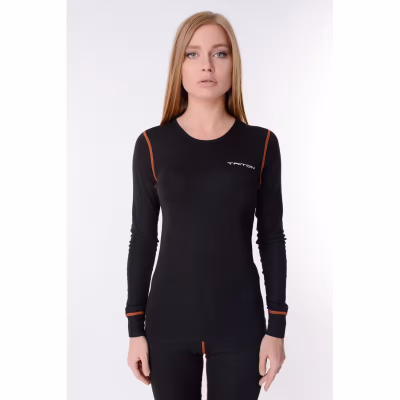 Комплект термобелья женский Triton Gear Full Energy -15, черный, размер XXL