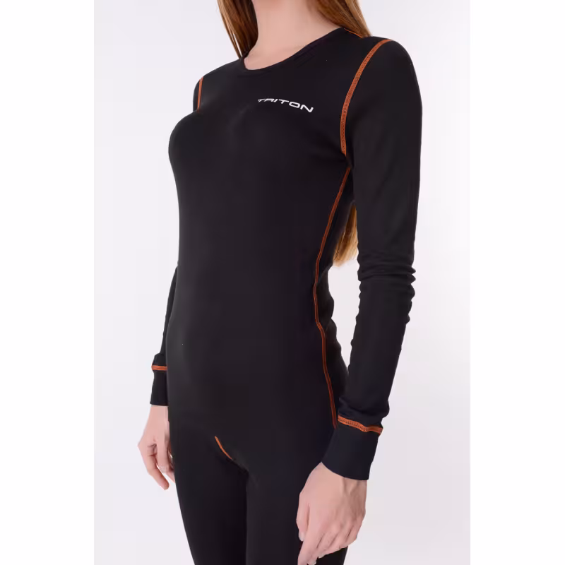 Комплект термобелья женский Triton Gear Full Energy -15, черный, размер XXL