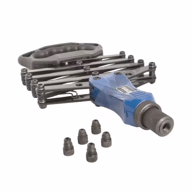 Заклепочник рычажно-складной  2,4/3,2/4,0/4,8/6,4мм,450 мм, длинные ручки КОБАЛЬТ