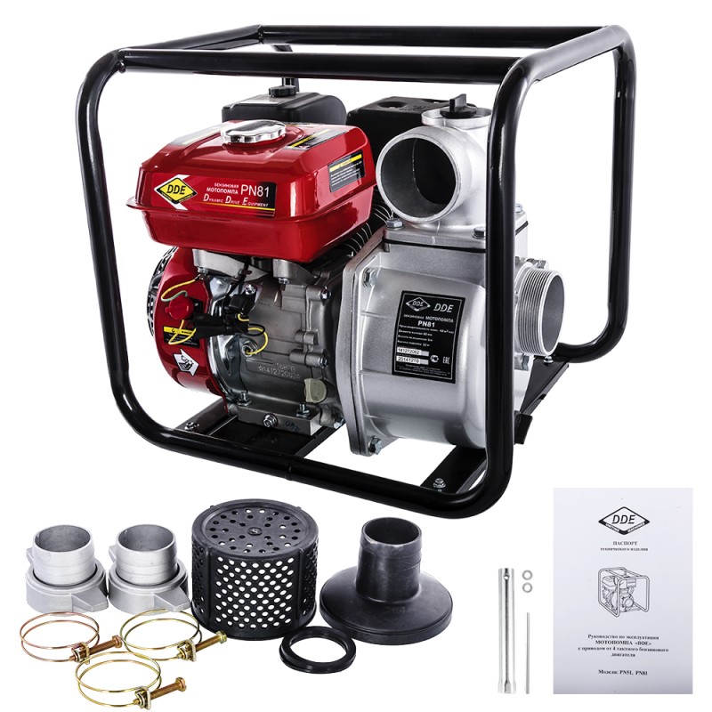 Мотопомпа DDE PN81