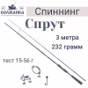 Спиннинг Волжанка Спрут 024-0067, 2 м, тест 15-56 г
