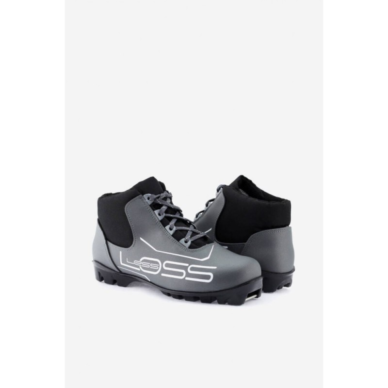 Ботинки лыжные Spine NNN Loss 243/7, серый, размер 37