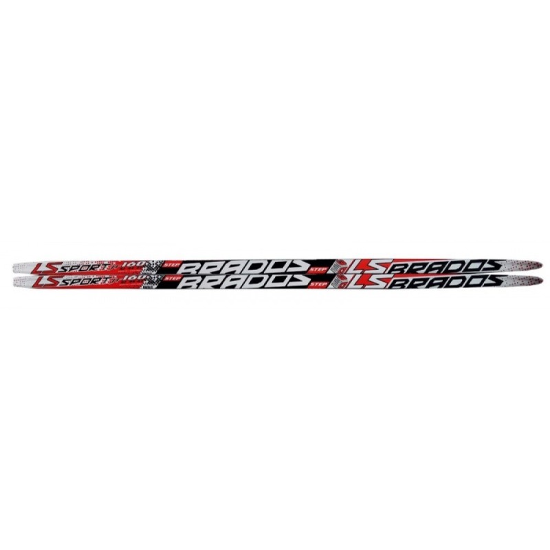 Лыжи беговые STC Brados LS Sport 3D Степ (5) black/red (190)