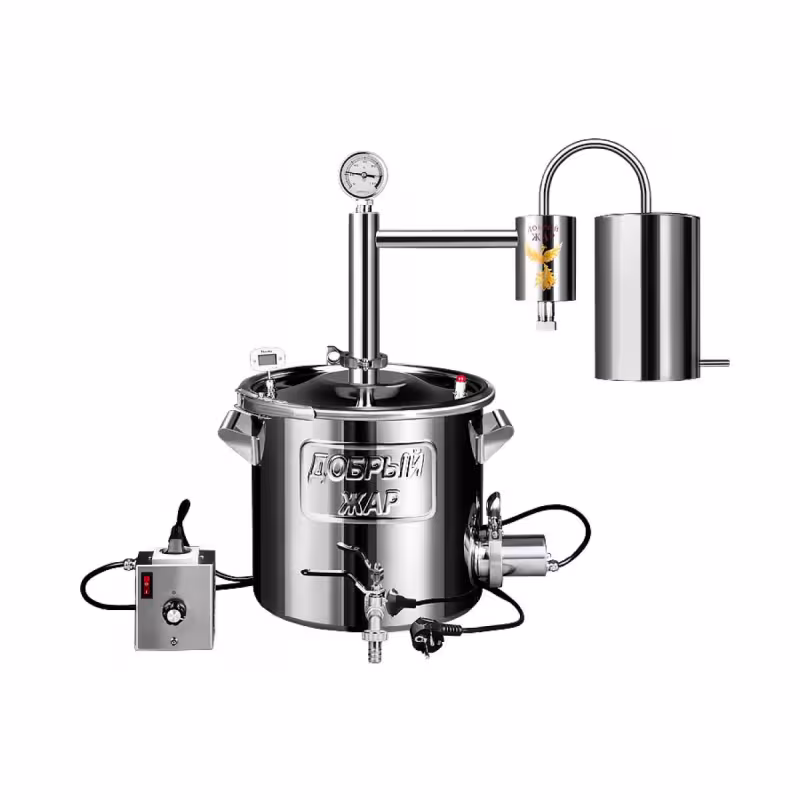 Самогонный аппарат (дистиллятор) Добрый жар Домашний, 15 л