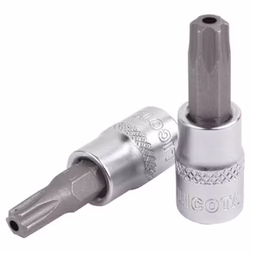 Бита T60 TORX 1/2 в головке L-55мм LICOTA с отверстием