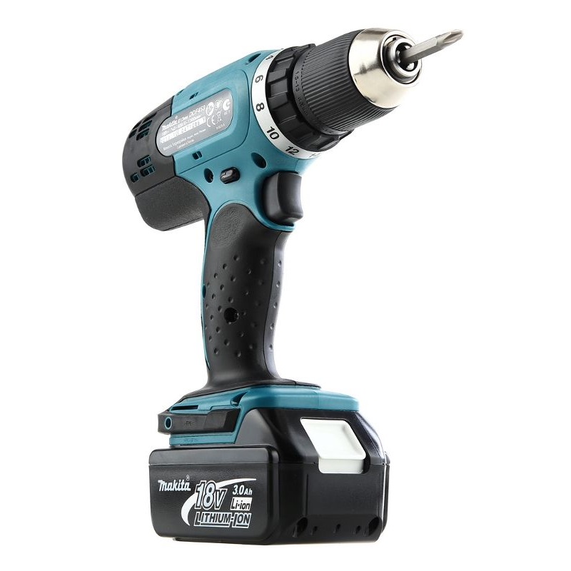 Дрель аккумуляторная Makita DDF453RFE