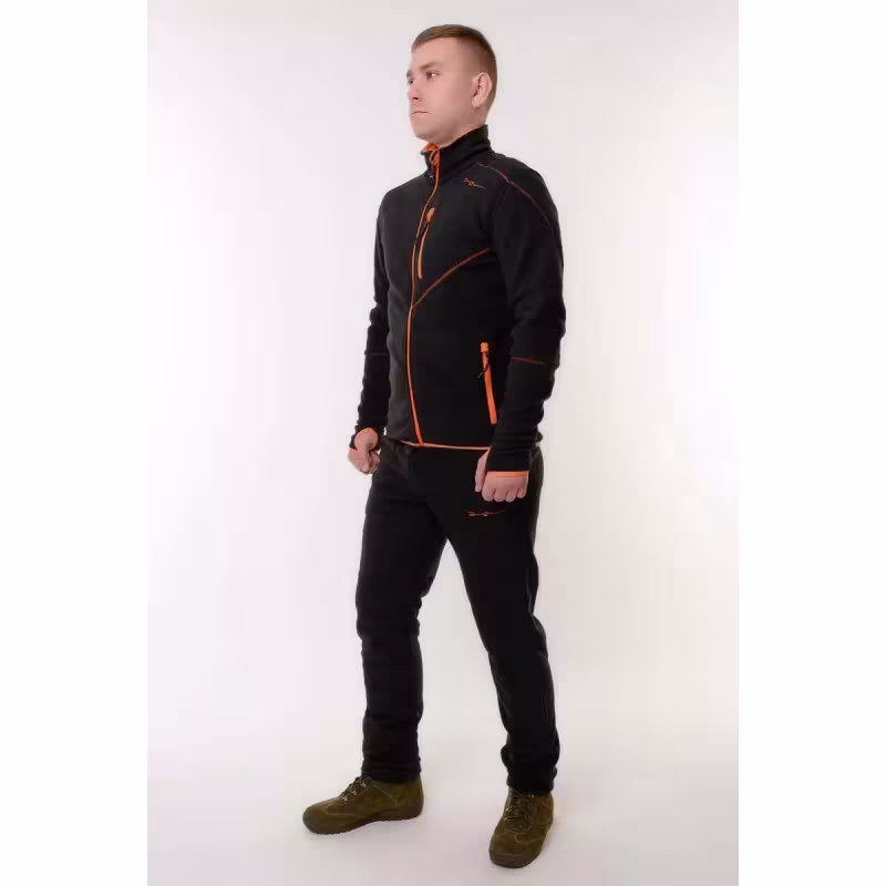 Костюм мужской Triton Gear Рич, флис, черный, размер 48-50 (M), 170-176 см