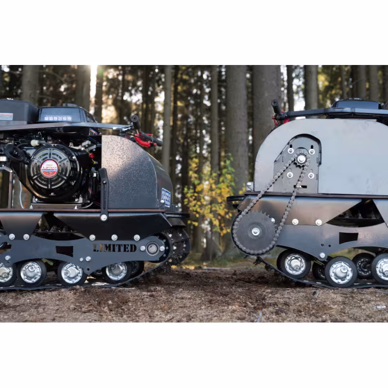 Мотобуксировщик Онего 500 Front Limited 15 л. с., катки, ручной запуск