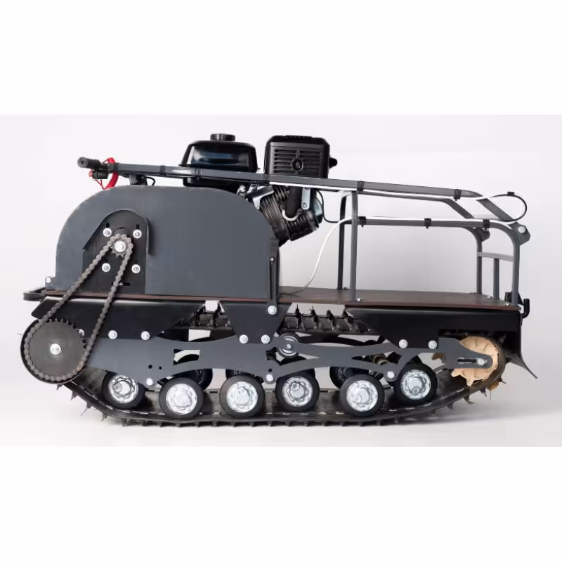 Мотобуксировщик Онего 500 Front Limited 15 л. с., катки, ручной запуск