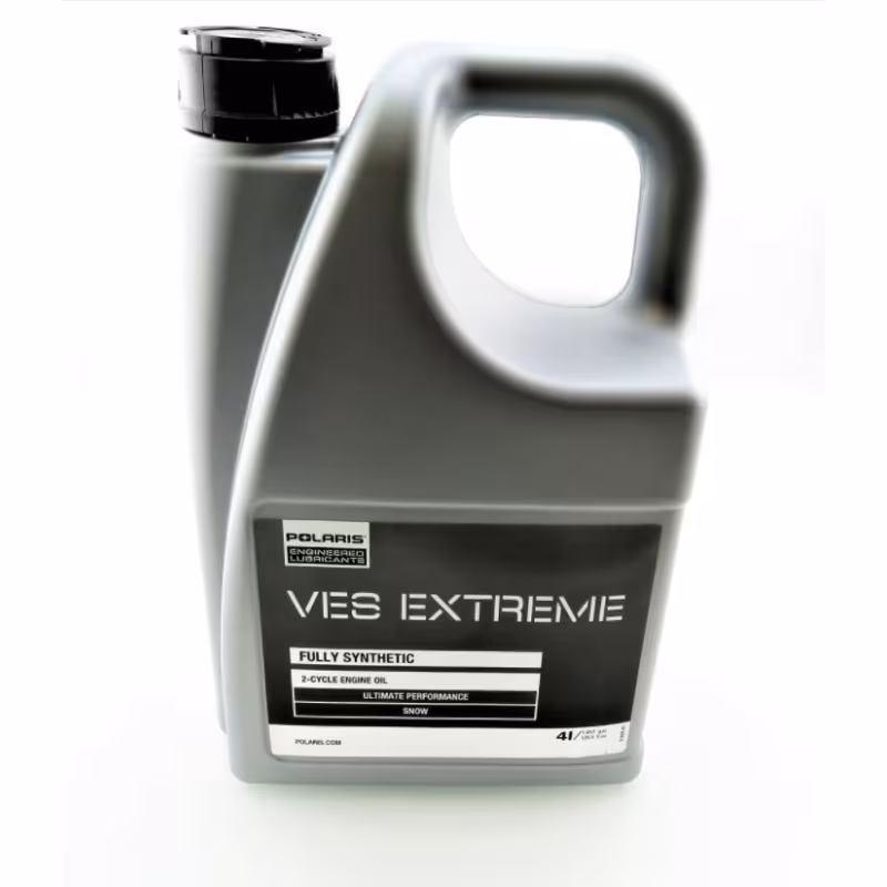 Масло моторное синтетическое для 2Т снегоходов Pure Polaris Ves Extreme, 4л