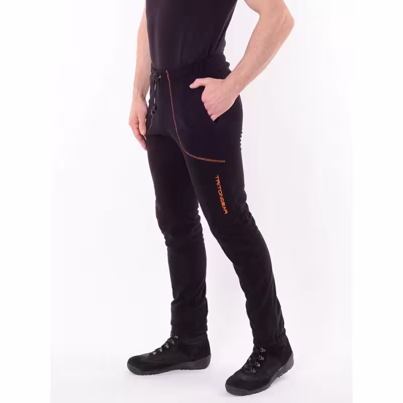 Костюм мужской Triton Gear Рич, флис, черный, размер 48-50 (M), 182-188 см