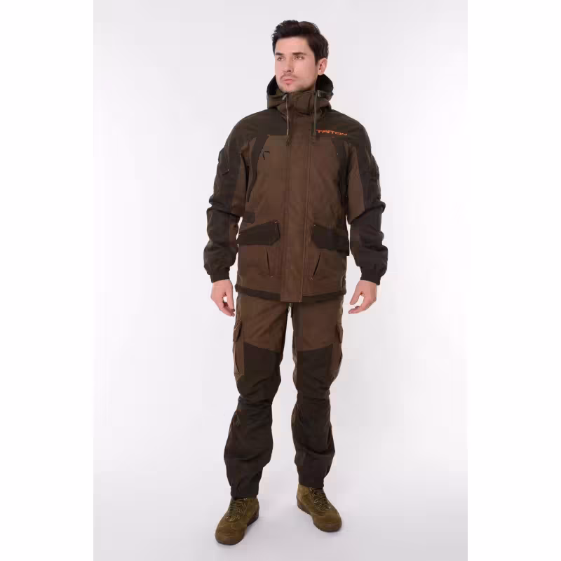 Костюм мужской Triton Gear Gorka PRO -5, ткань Venandi, темно-зеленый, размер 52-54 (L), 170-176 см