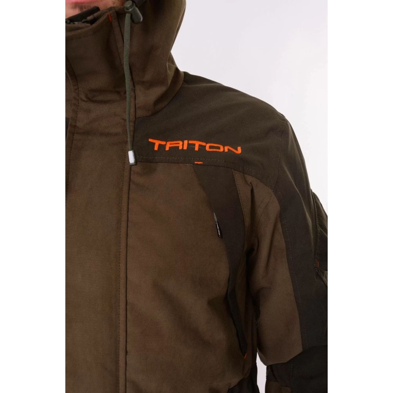 Костюм мужской Triton Gear Gorka PRO -5, ткань Venandi, темно-зеленый, размер 52-54 (L), 170-176 см