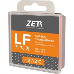 Мазь скольжения Zet LF -3, оранжевая (+3...-3°С)