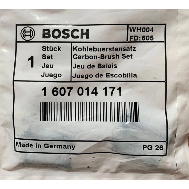 Щетка графитовая для УШМ Bosch GWS22(24)-230 BV (Е64) (22х16х6 мм)