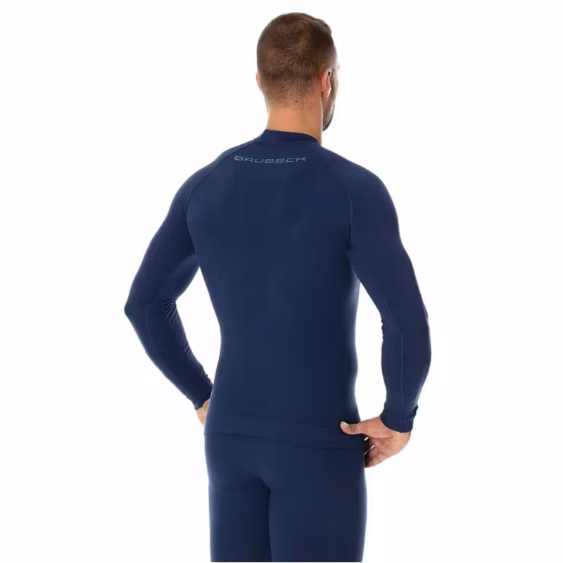 Комплект термобелья мужской Brubeck Thermo Nilit Heat, синий, размер М, 170-176 см