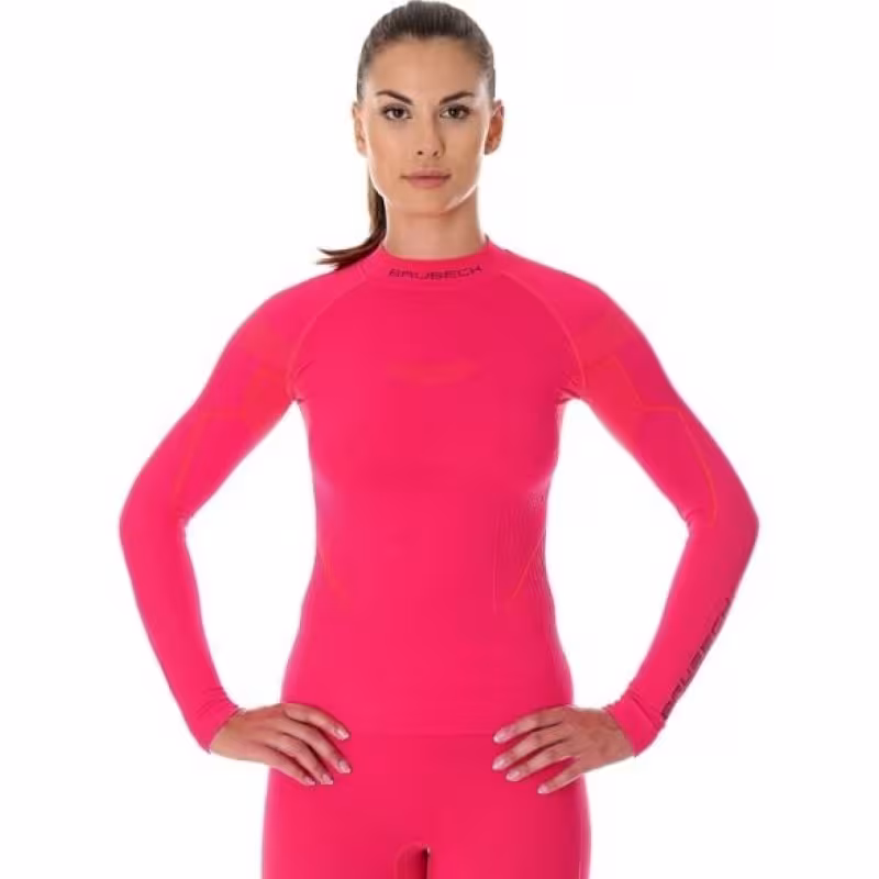 Комплект термобелья женский Brubeck Thermo Nilit Heat, фуксия, размер S, 158-164 см