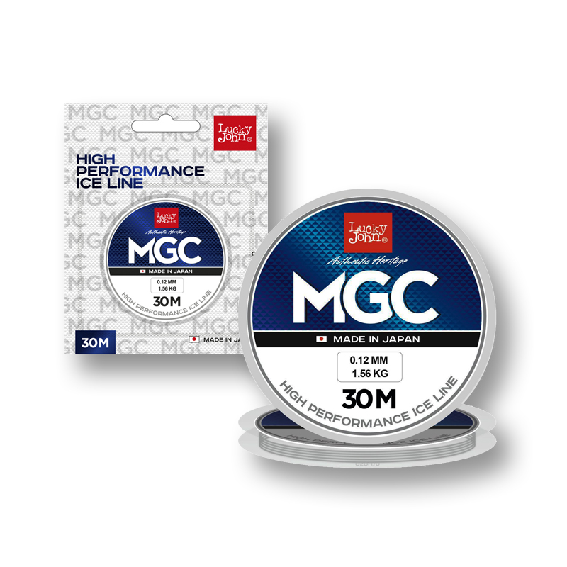 Леска монофильная Lucky John MGC 0.12 мм, 1.75 кг, 30 м