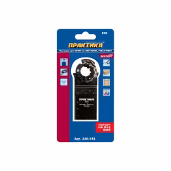Насадка пильная пазовая прямая для реноватора (мультирезака) Практика 240-188 (мелкий зуб)