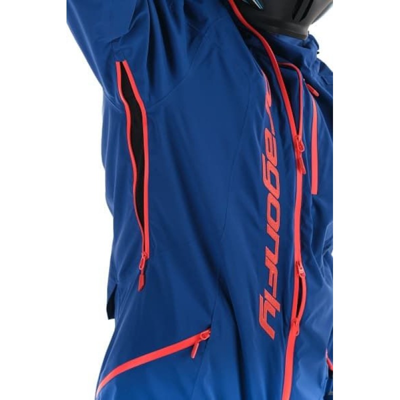 Комбинезон мужской Dragonfly Ski Basic, мембрана Toray, синий, размер S, 170 см