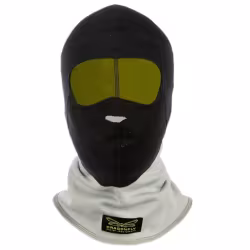 Подшлемник-балаклава Dragonfly Mountain, ткань PowerDry, черный/белый, размер L