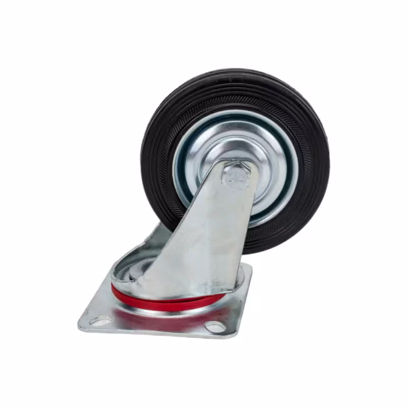 Колесо промышленное поворотное с опорой Longway C-3302-SLS-100 SC 42 (100x30 мм, 70 кг)  