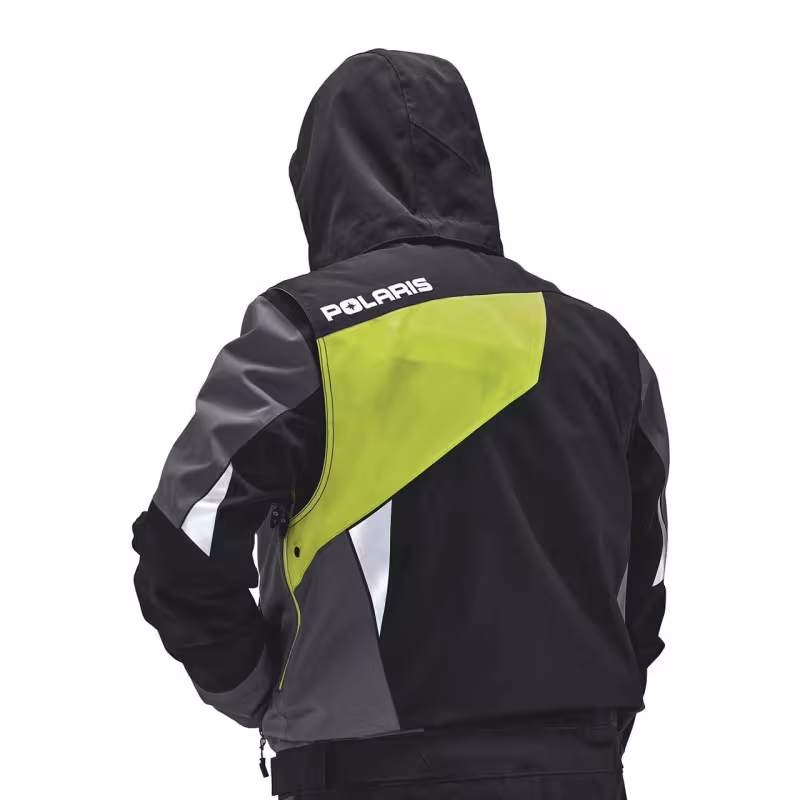 Комбинезон мужской Polaris Monosuit, мембрана Tech54, черный/лайм, размер L