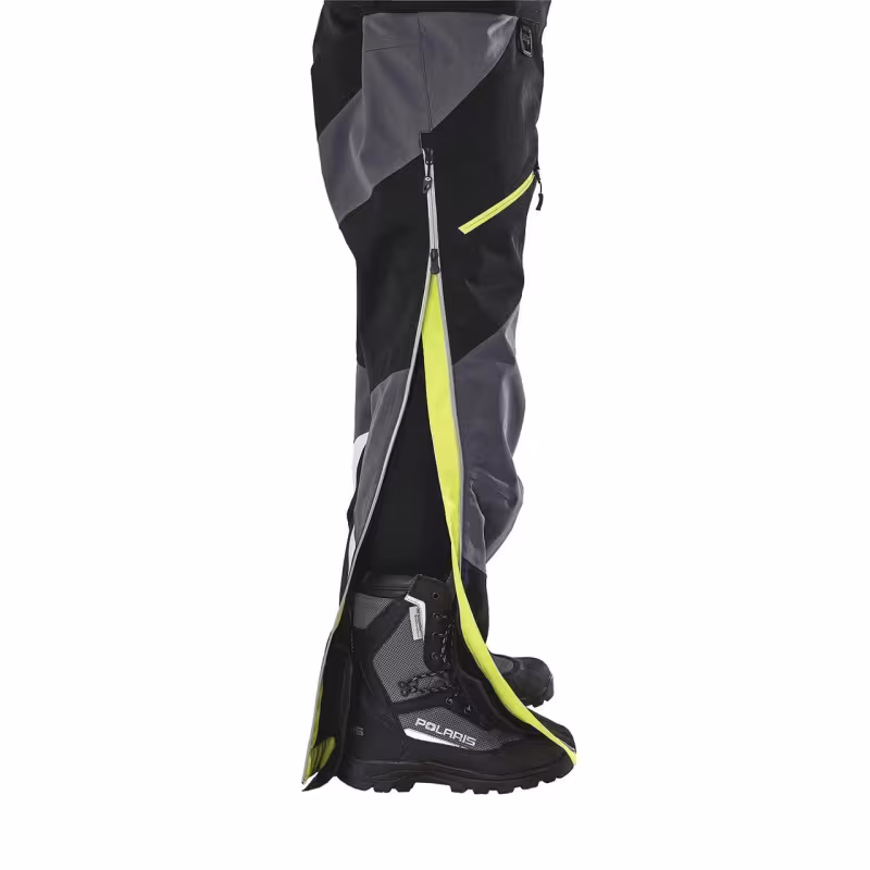Комбинезон мужской Polaris Monosuit, мембрана Tech54, черный/лайм, размер L