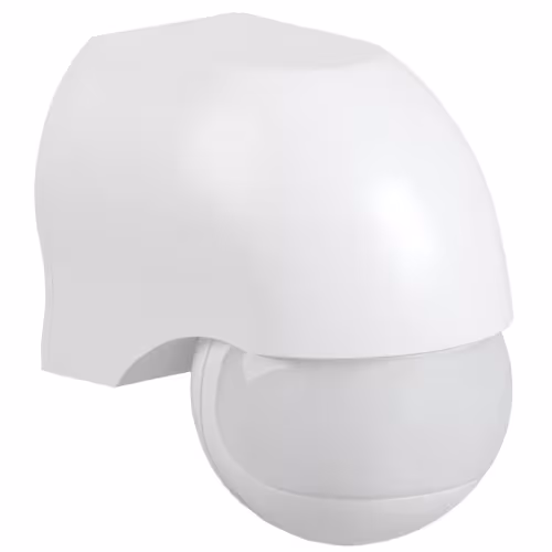 Датчик движения инфракрасный  IEK 1100W, 180 гр, 10 м, IP44, белый