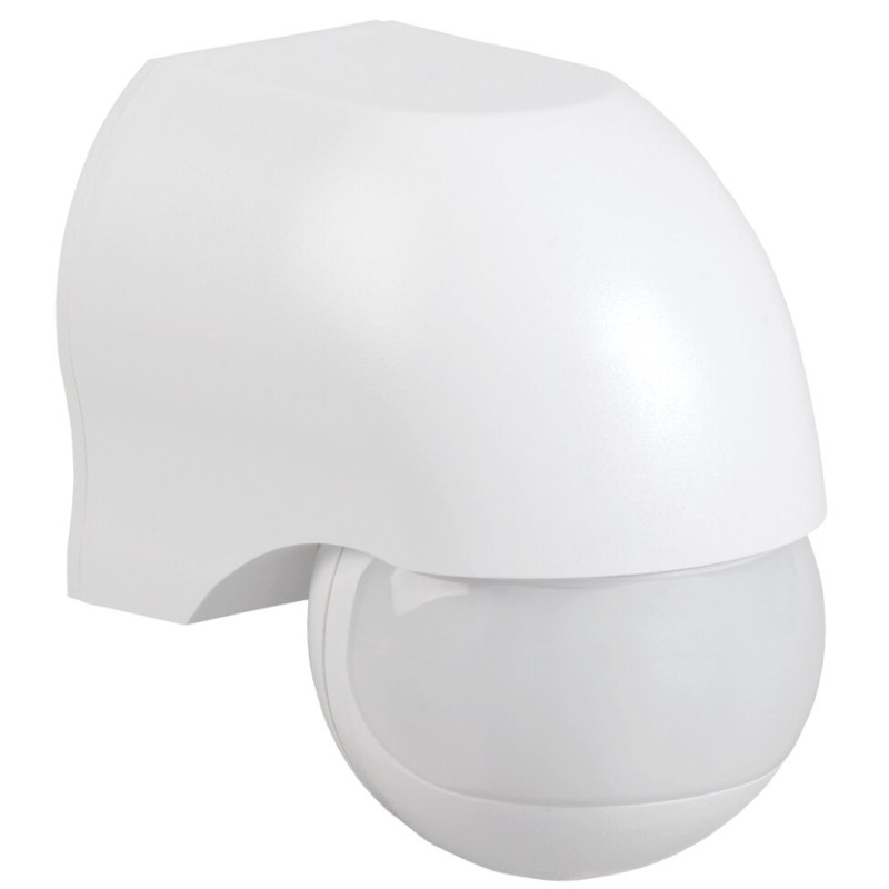 Датчик движения инфракрасный  IEK 1100W, 180 гр, 10 м, IP44, белый