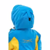 Комбинезон детский Dragonfly Junior, мембрана Toray, синий/желтый, 128-134 см