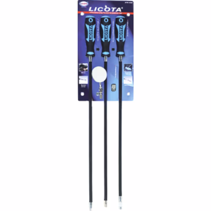 Набор гибких отверток Licota ATN-1046, 4 предмета (без насадок)