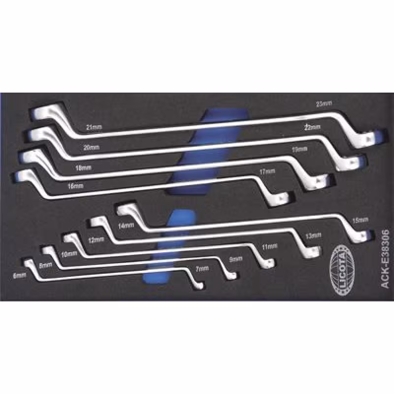 Набор ключей Licota ACK-E38306, 9 предметов